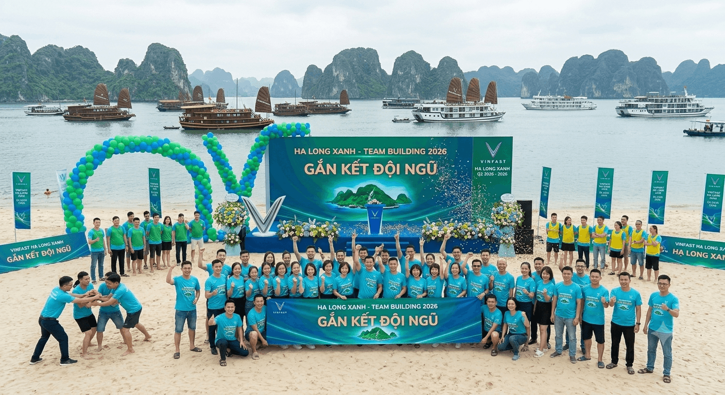 Team building 2026 – Gắn kết đội ngũ Hạ Long Xanh